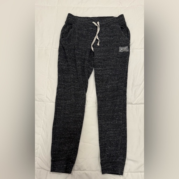 Vintage Victoria’s Secret PINK Joggers – Size Small – Gray Tie Waist Sweatpants - Picture 1 of 4